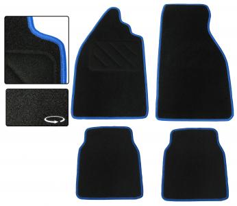 20-6503 Fumattensatz schwarz mit blauer Kante