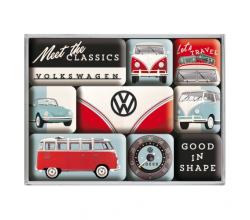 Magnet-Set VW-Meet The Classics
