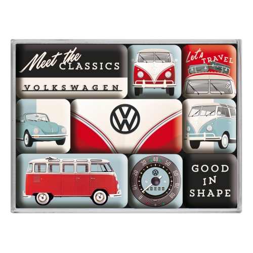 Magnet-Set VW-Meet The Classics